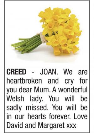 JOAN CREED