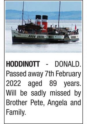 DONALD HODDINOTT