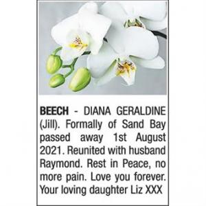 DIANA GERALDINE BEECH