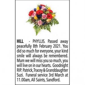 PHYLLIS HILL