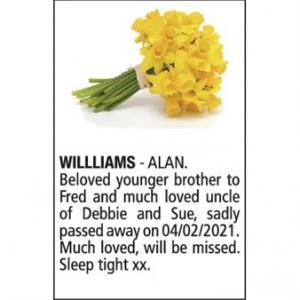 ALAN WILLIAMS