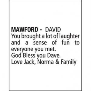 DAVID MAWFORD