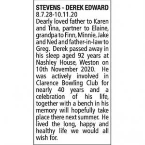 DEREK EDWARD STEVENS