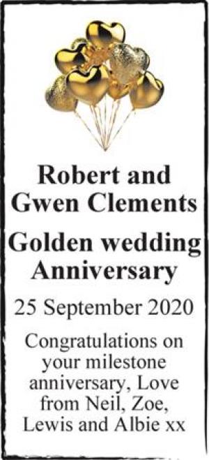 Robert and Gwen Clements