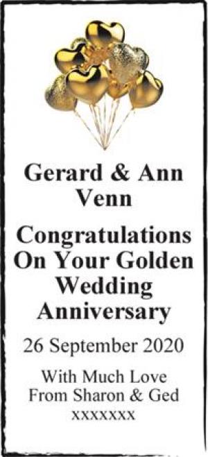 Gerard & Ann Venn