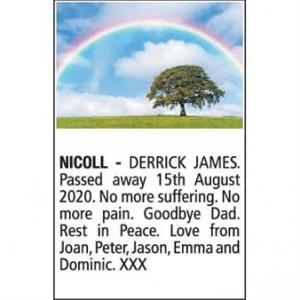 DERRICK JAMES NICOLL