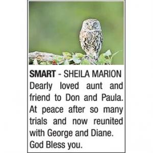 SHEILA MARION SMART