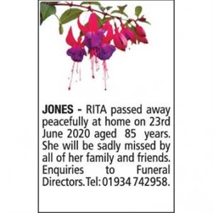 RITA JONES