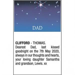 CLIFFORD THOMAS