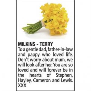 TERRY MILKINS