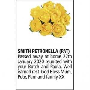 PETRONELLA SMITH (PAT)