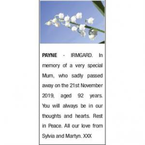 IRMGARD PAYNE