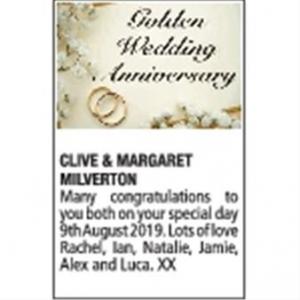 CLIVE &MARGARET MILVERTON