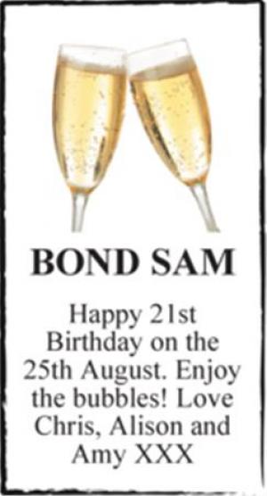 BOND SAM