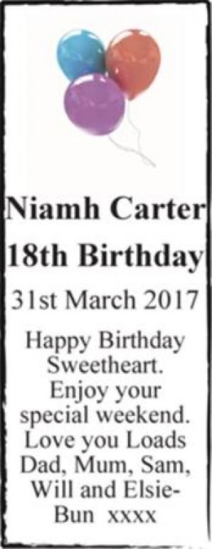 Niamh Carter