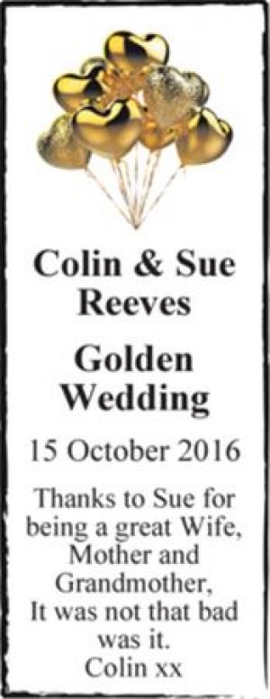 Colin & Sue Reeves