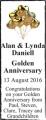 Alan & Lynda Daniell