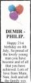 DEMIR - PHILIP.