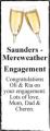 Saunders - Mereweather