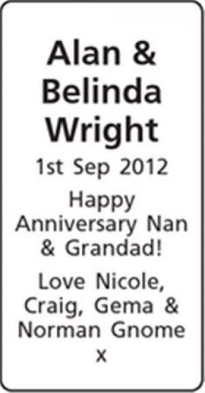 Alan - Belinda Wright