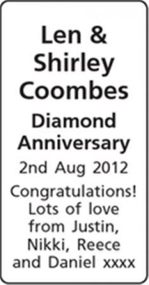 Len - Shirley Coombes